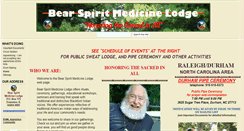 Desktop Screenshot of bearspiritmedicinelodge.org
